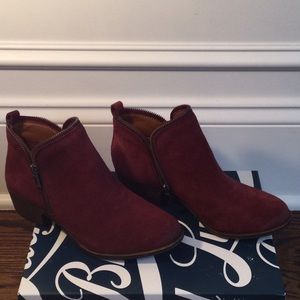 Lucky Brand | Bartalino Ruby Wine, Oiled Suede